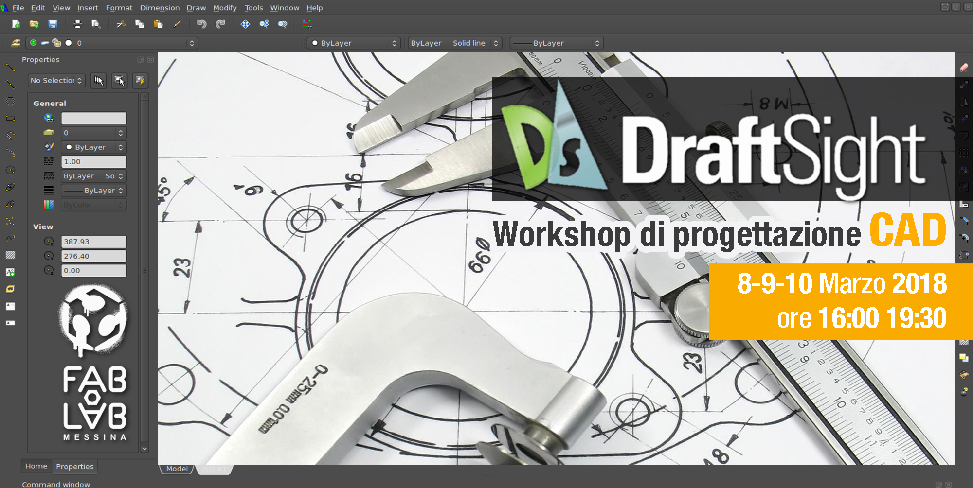 DraftSight – Workshop di progettazione CAD