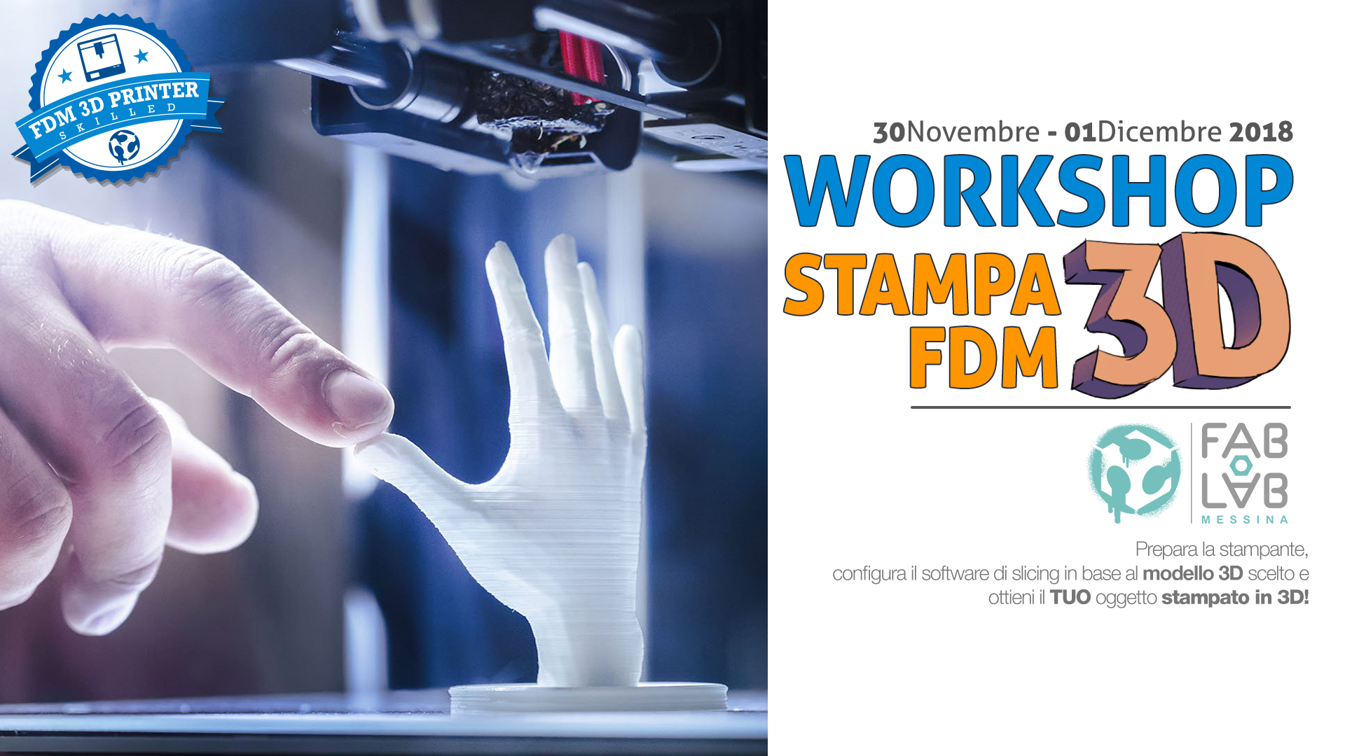 Workshop di Stampa 3D FDM